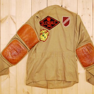 Vintage 1940's/50's Shooting Jacket / US MARINES / NRA / Outdoorsman / Hunting / Retro Collectable Rare image 8