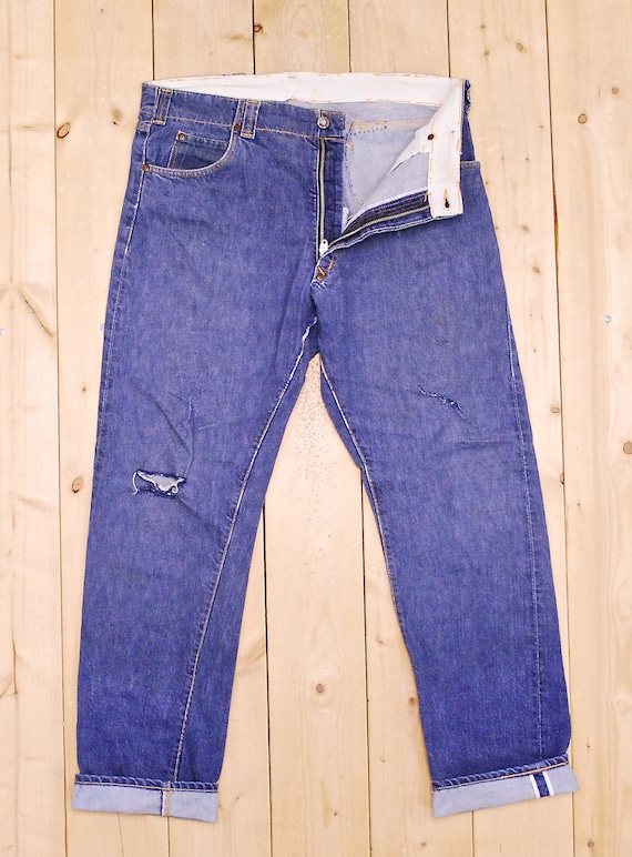 Vintage 1950's/60's GWG COWBOY KING Denim Jeans / Selvedge Vintage 1950's/60's GWG COWBOY KING Denim Jeans / Selvedge