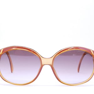 Vintage 1970&#39;s CHRISTIAN DIOR Amber Sunglasses with Brand New CR39 Lenses / Model# 2109 11 / Made in Germany / Retro Collectible Rare #2635