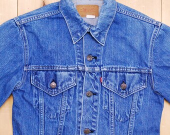 Vintage 1970's/80's LEVIS Type III Trucker Denim Jean Jacket