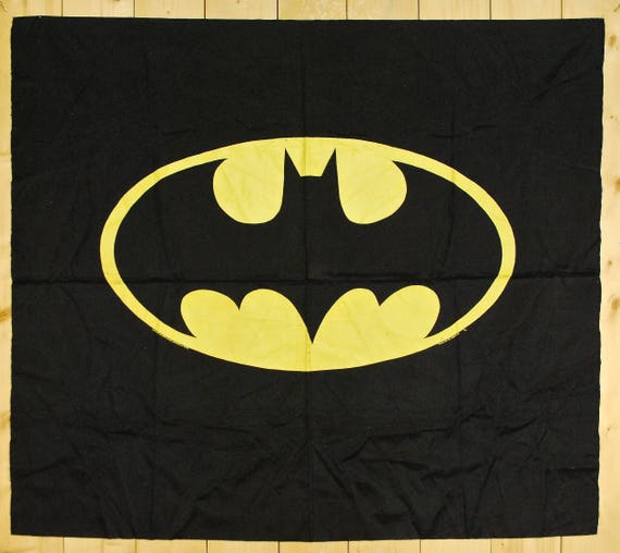 Vintage 1980's BATMAN DC Comics Banner / Bat Signal / DC - Etsy