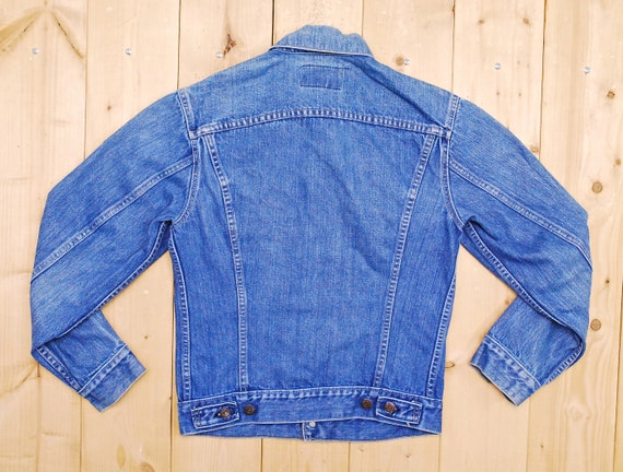 Vintage 1970's/80's LEVIS Type III Trucker Denim Jean Jacket