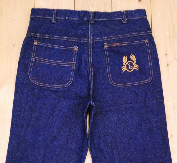 Vintage 1960's/70's Deadstock LANDLUBBER Denim Fl… - image 6