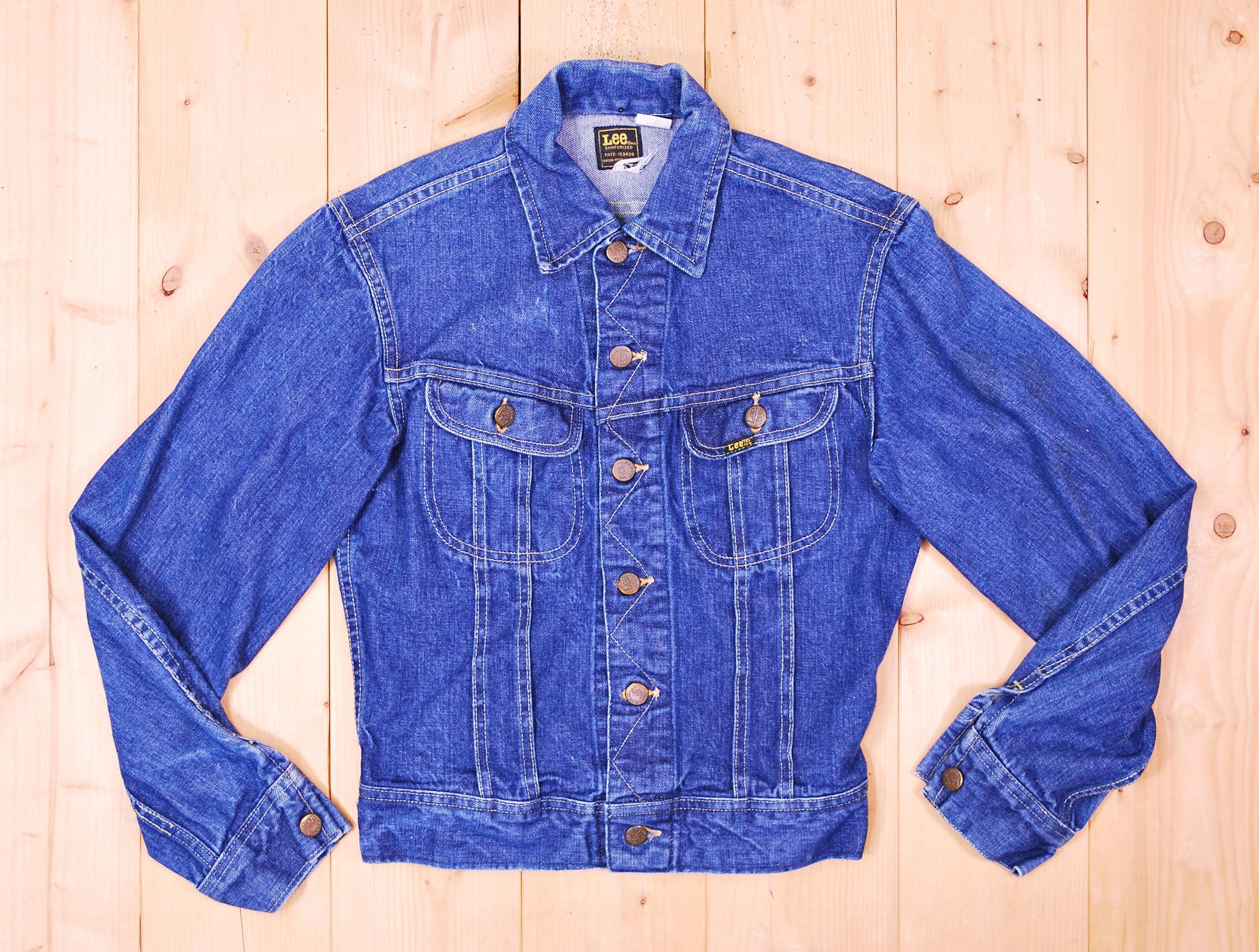 Vintage 1960's/70's LEE Denim Jean Jacket / SANFORIZED / Union