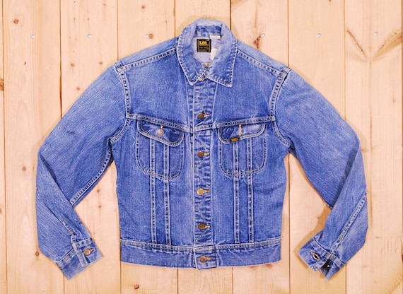 Vintage 1960's/70's LEE Denim Jean Jacket / SANFORIZED