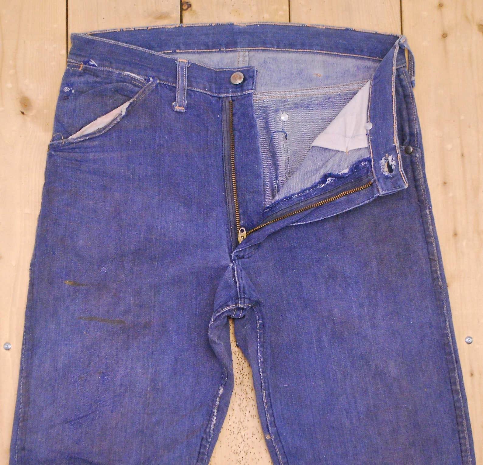 Vintage 1950's/60's WRANGLER BLUE BELL Jeans / | Etsy