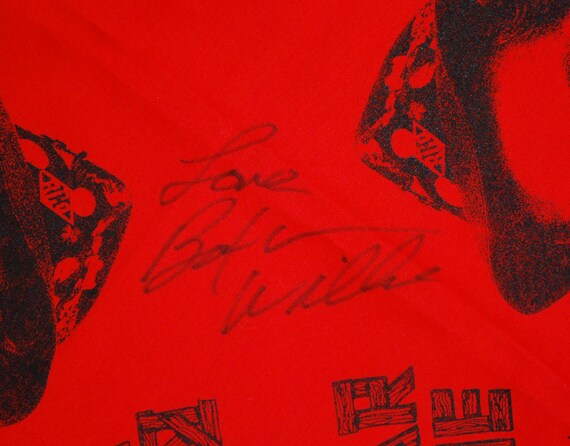 Vintage 1970's Red Autographed BOXCAR WILLIE Band… - image 3