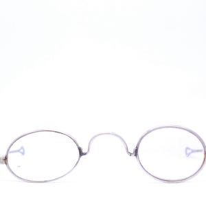 Vintage 1860&#39;s -1900&#39;s Antique Silver Brillenetui / Bürgerkrieg / Retro Sammlerstück Selten / #2704