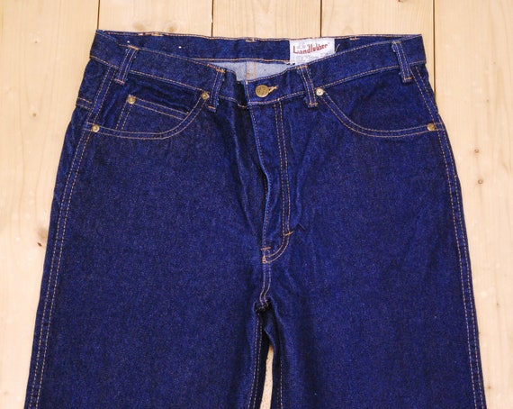 Vintage 1960's/70's Deadstock LANDLUBBER Denim Fl… - image 3