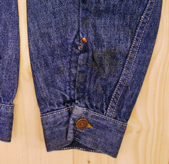 Vintage 1960's/70's ROEBUCKS Denim Jean Jacket / … - image 6