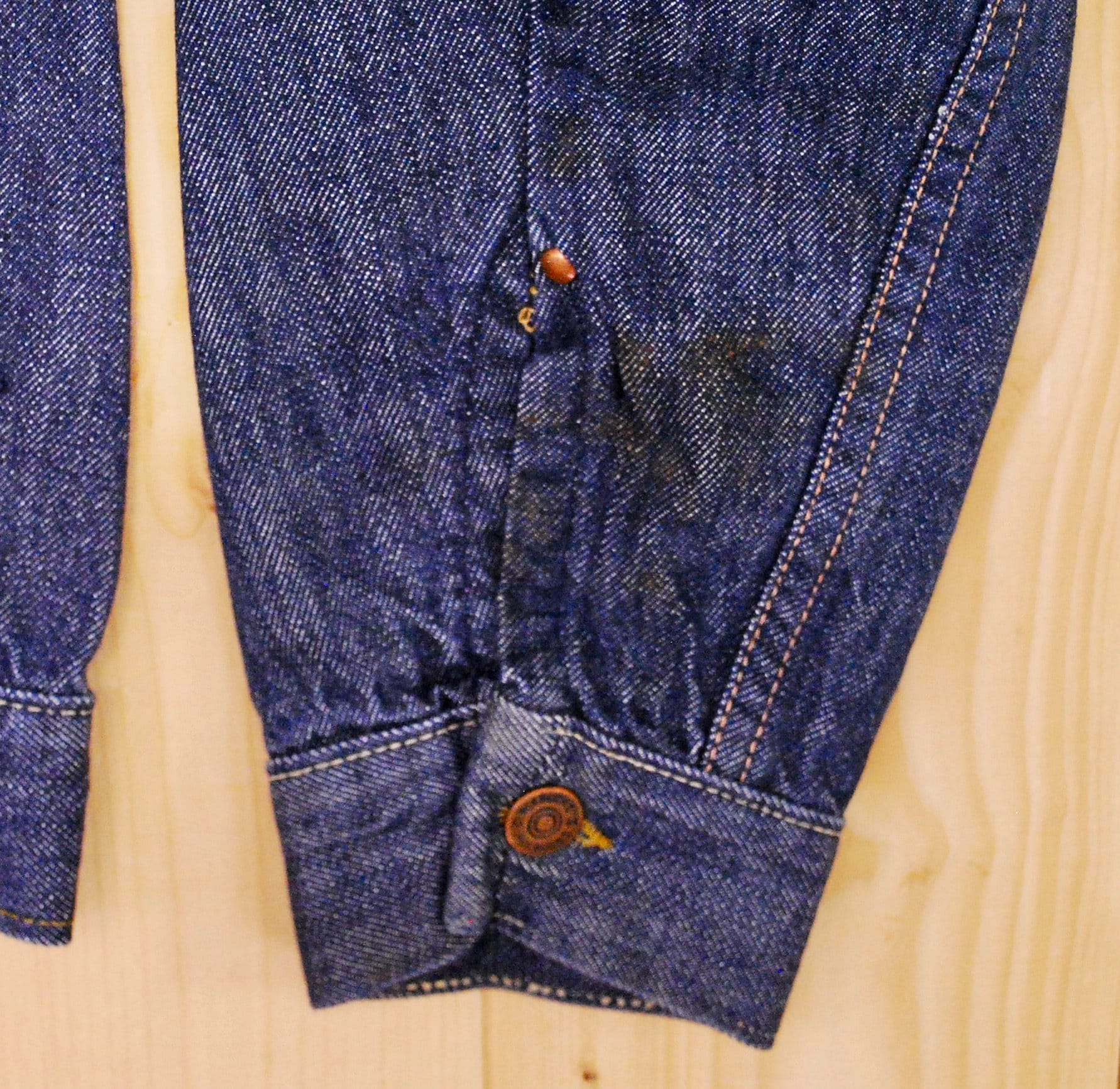 Vintage 1960's/70's ROEBUCKS Denim Jean Jacket / Sears Roebuck and Co ...