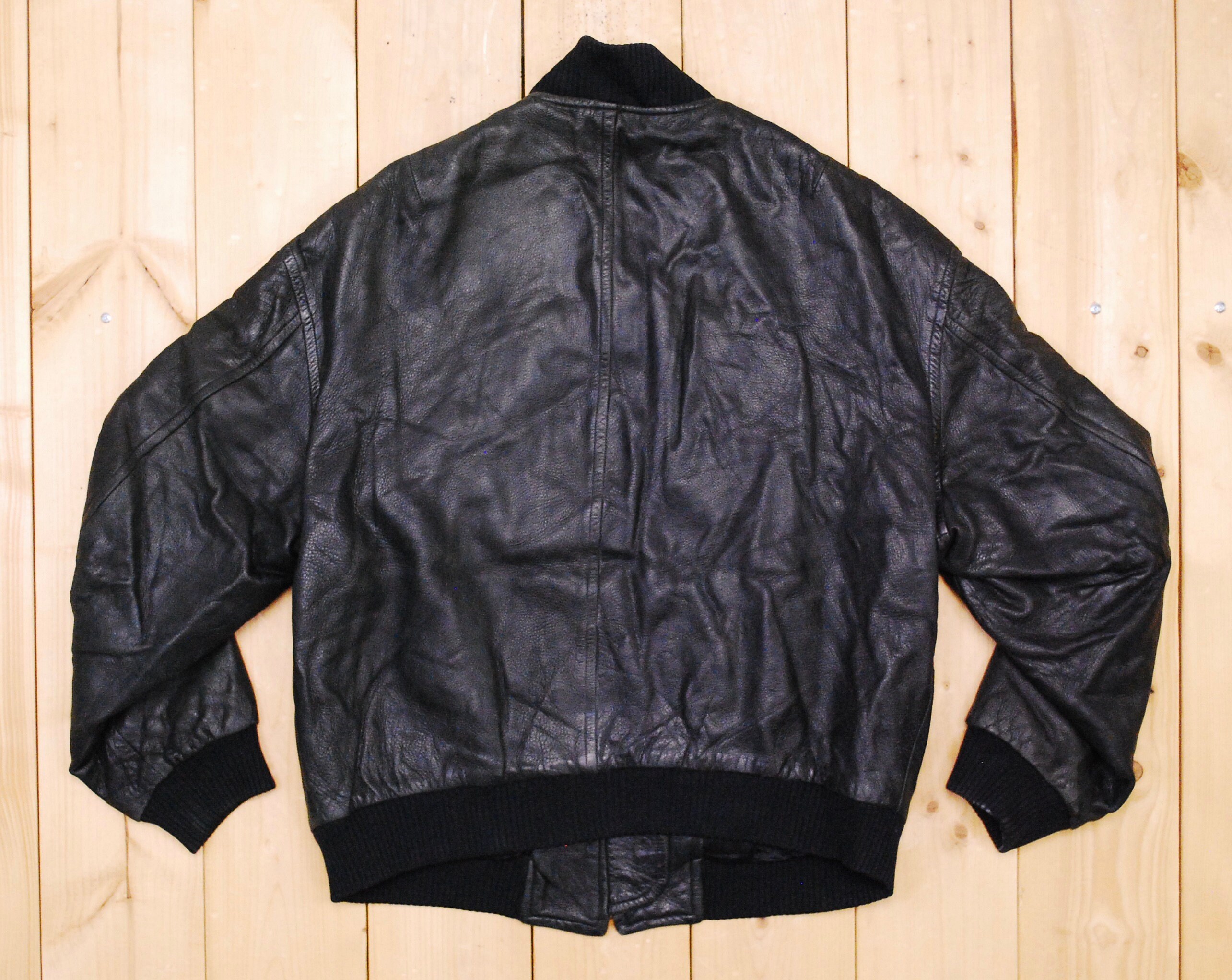 City DKNY Black Satin Moto Jacket Vintage? Size 4 | eBay