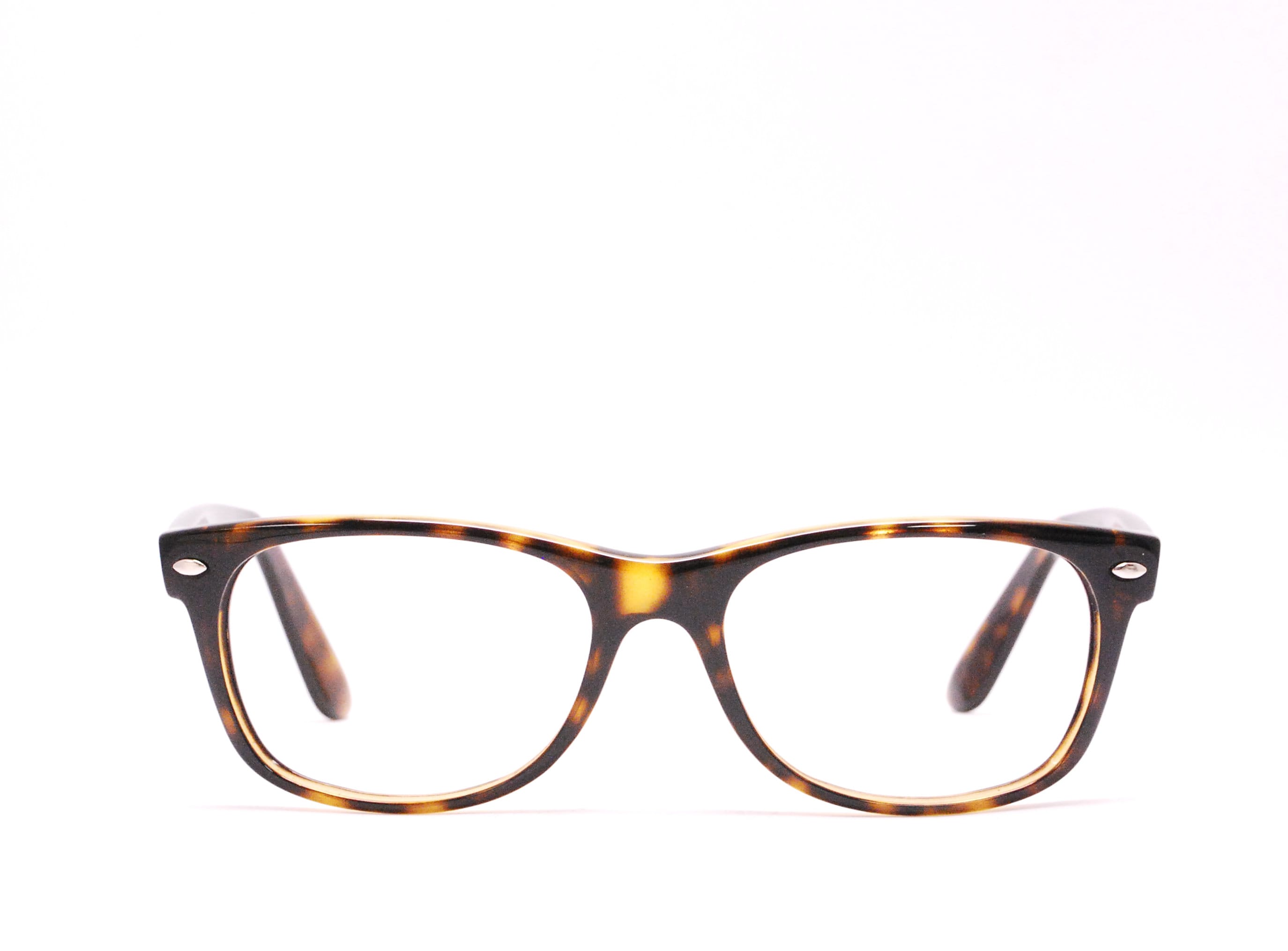 Vintage 1990's Tortoise RAY BAN New Wayfarer Eyeglasses / Model RB