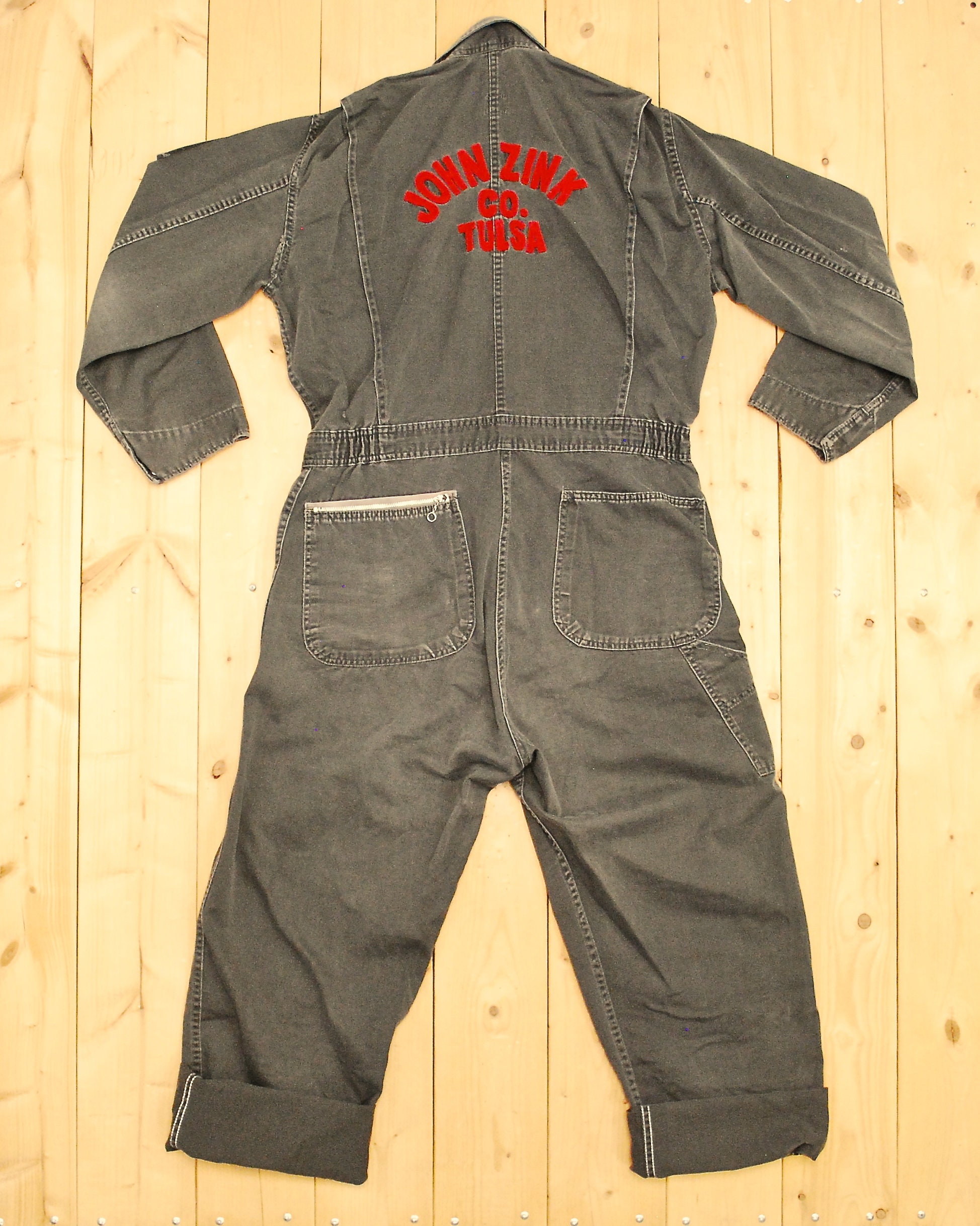Vintage 1950's/60's ANTHONY'S BUCKHIDE Coveralls / John Zink Vintage 1950's/60's ANTHONY'S BUCKHIDE Coveralls / John Zink