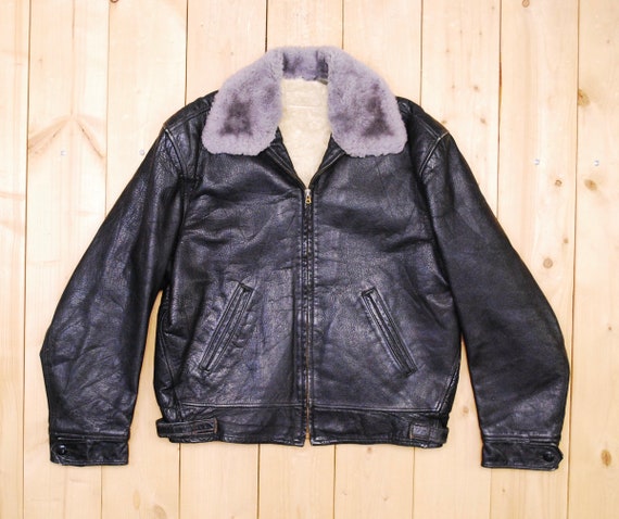 Shearling shop lined jacket