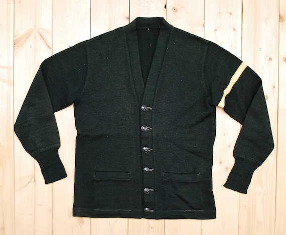 Vintage 1950's/60's Wool Hunter Green VARSITY LETT