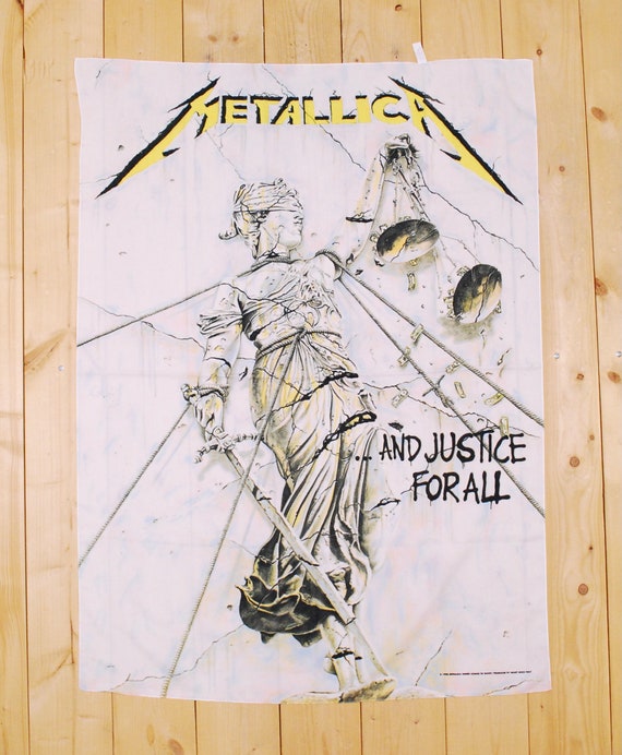 Vintage 1998 METALLIC And Justice For All Tour Nyl