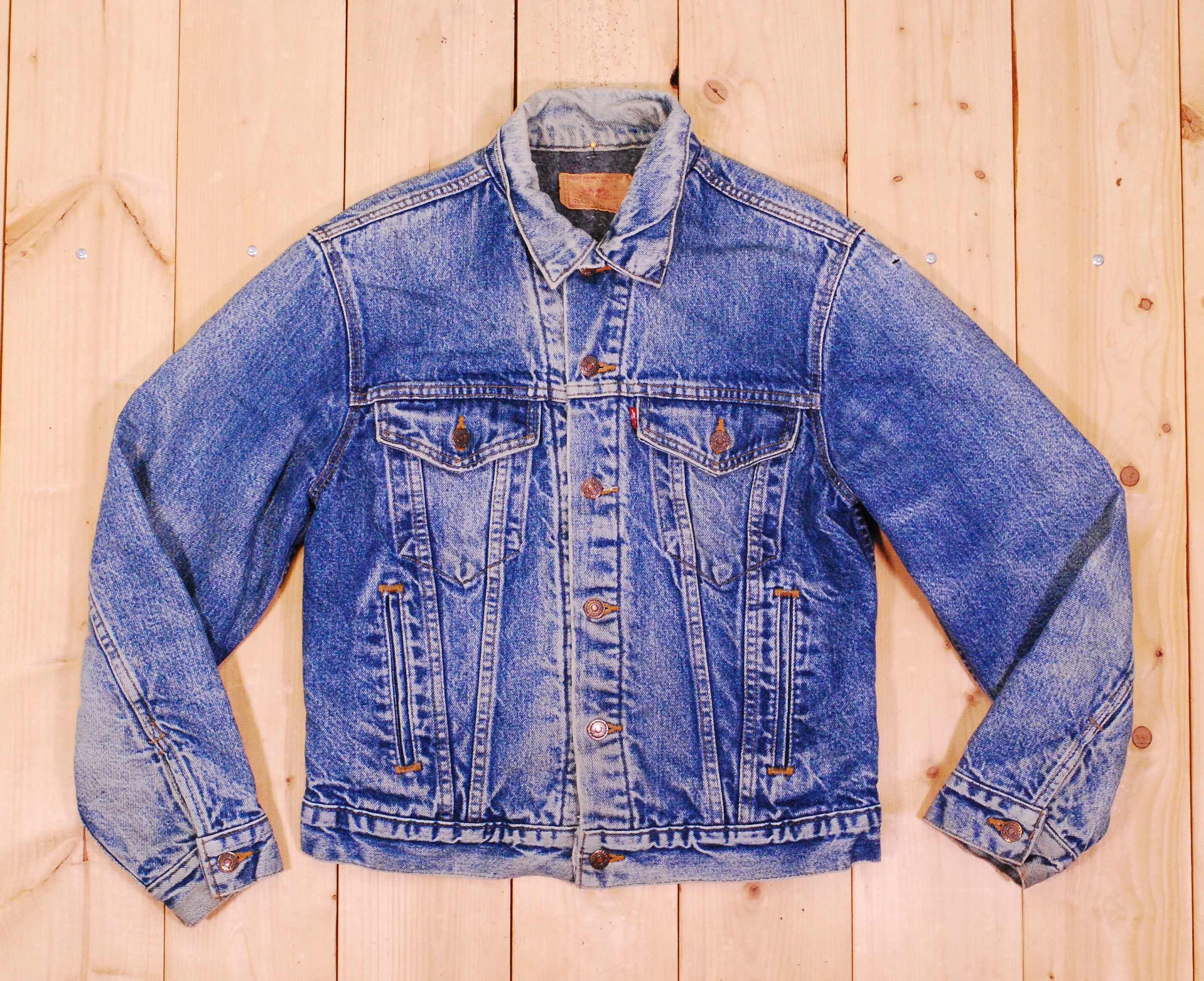 Blanket Lined Denim Levis Big E Denim Jacket Blanket Lined Denim