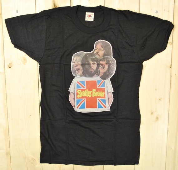 Vintage 1970's DEADSTOCK BEATLES T-Shirt / Beates