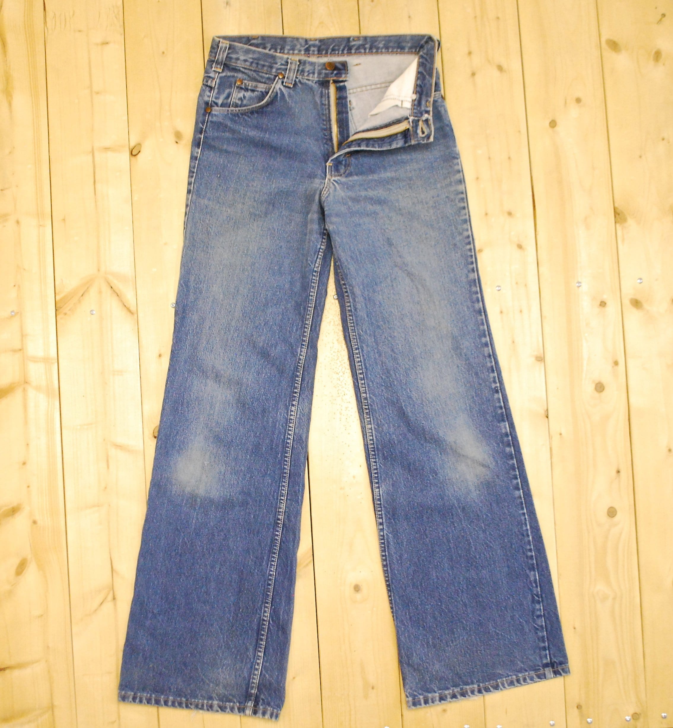 Vintage 1960's/70's HOWICK Flare Denim Jeans / BoHo | Etsy