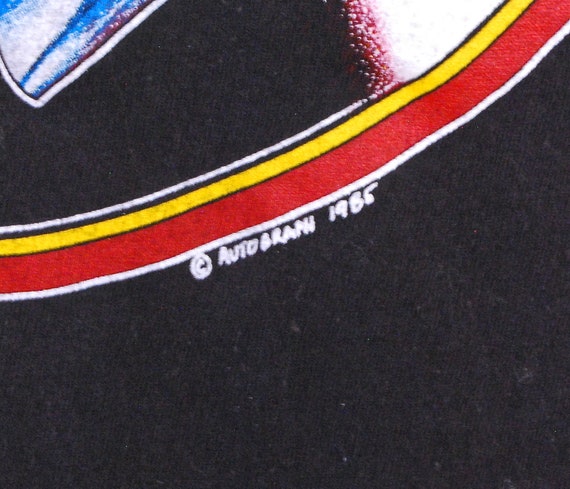 Vintage 1985 AUTOGRAPH Tour T-Shirt / Sign in Ple… - image 3