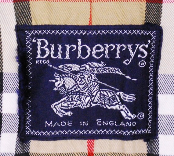 Vintage 1980's Tan Men's BURBERRYS' Trench Coat /… - image 3