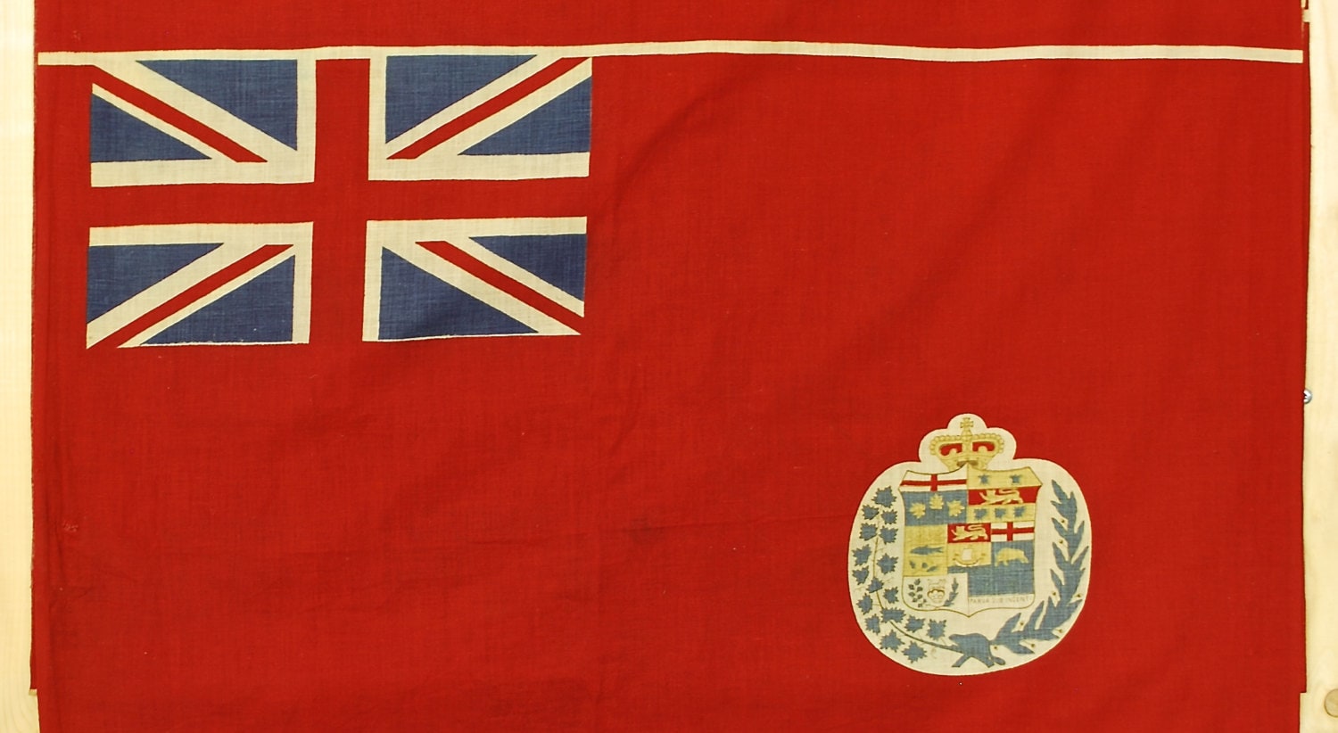 Vintage Pre WW1 Canadian Union Jack Red Ensign Flag/banner