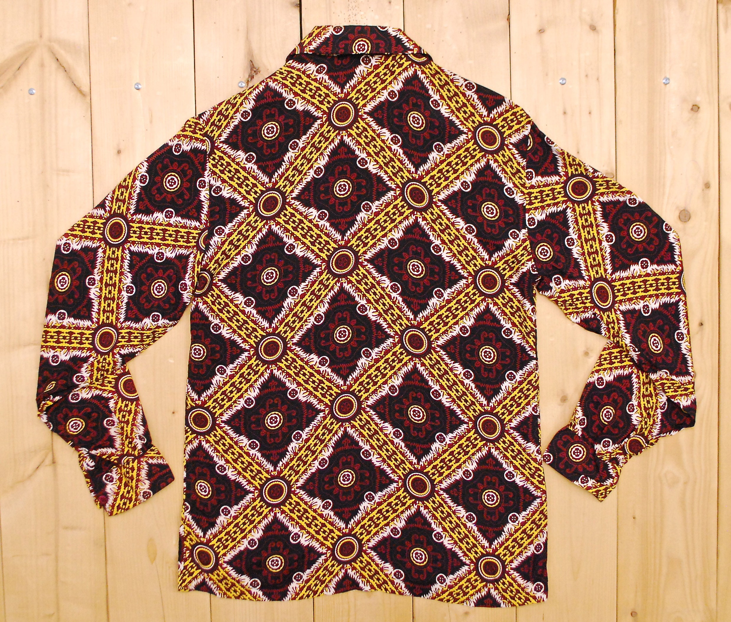 McGREGOR - Made In USA] Vintage Rockabilly 2 Tone Rayon