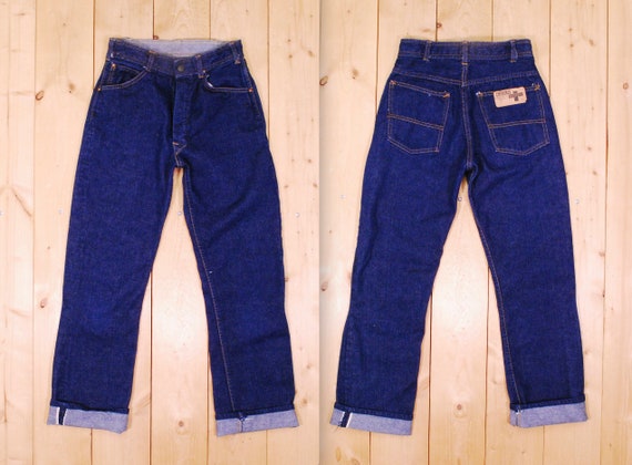 Vintage 1960's/70's CHEROKEE Denim Jeans / Selvedge / Pocket