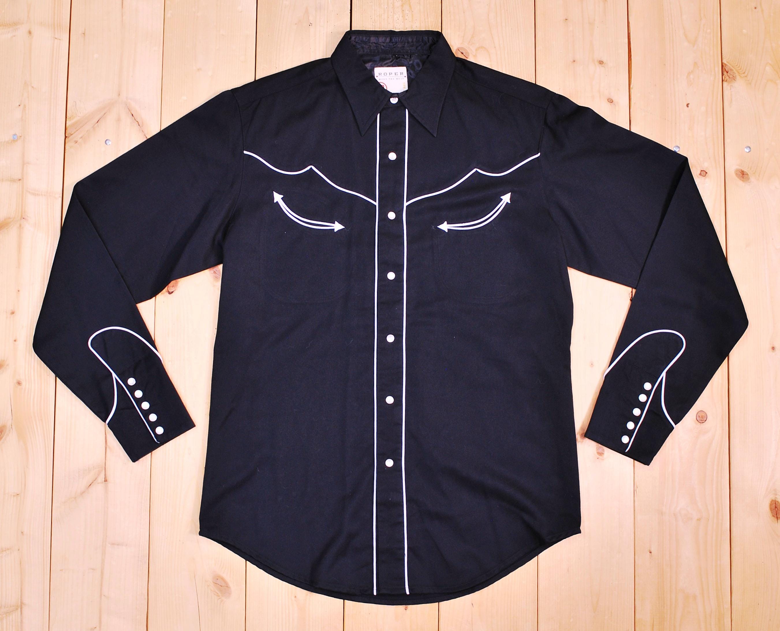 Western Shirt Smile Pocket - Etsy Canada