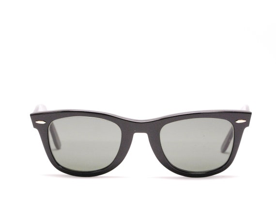Vintage Black RAY BAN WAYFARER / Bausch & Lomb / Made in U.S.A. 