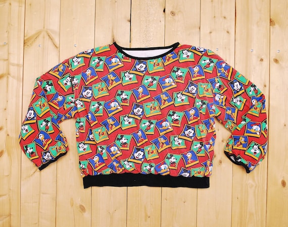 Vintage 1980's MICKEY MOUSE and FRIENDS Reversibl… - image 1