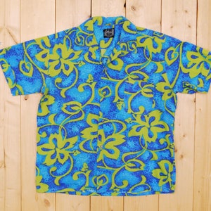 Vintage 1960&#39;s/70&#39;s ALOHA HAWAIIAN Loop Shirt / Made in Japan / Cowpunk / Rockabilly / Retro Collectable Rare