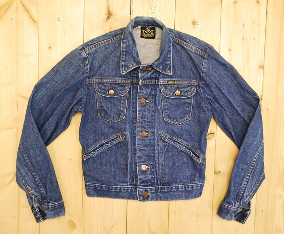 vintage maverick denim jacket