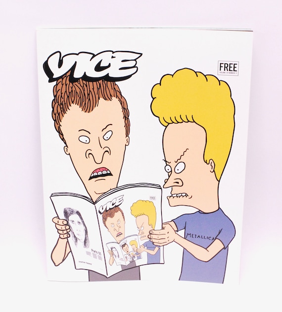 Vintage VICE MAGAZINE the TP for Your Bunghole Issue / Bevis and