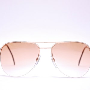 Vintage 1980&#39;s/90&#39;s SILHOUETTE Fade Out Sunglasses / Model# M7015 Col 755 / Retro Collectible Rare #2108