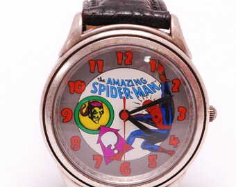 Vintage 1994 Deadstock FOSSIL Marvel Comics SPIDERMAN Limited