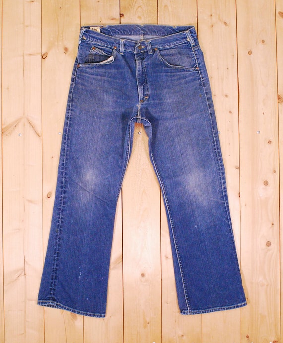 70s LEE RIDERS Boot cut frare denim nos-