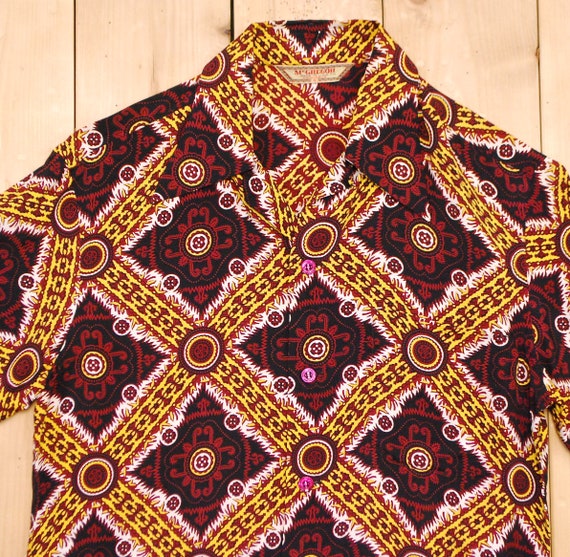 McGREGOR - Made In USA] Vintage Rockabilly 2 Tone Rayon