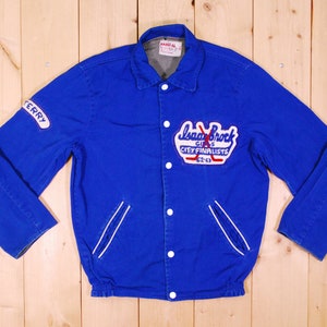 Vintage 1962-63 Isaac Brock High School Gabardine LETTERMAN Women's Hockey Jacket / Varsity Jacket / Retro Collectable Rare