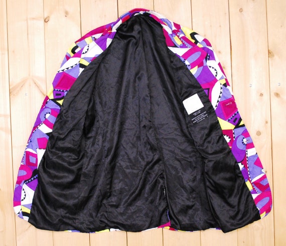 Vintage 1990's Psychedelic Print Y's YOHJI YAMAMO… - image 7