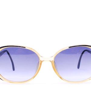 Vintage 1970&#39;s CHRISTIAN DIOR Amber Sunglasses with Brand New CR39 Lenses / Model# 2482 90 / Made in Germany / Retro Collectible Rare #2637