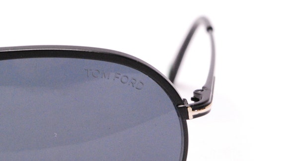 Authentic Deadstock TOM FORD Black Aviator Sungla… - image 4