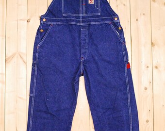 1950s GWG Red Strap Snobak Denim Union Made in Canada Vintage Worker –  Black Market Vintage