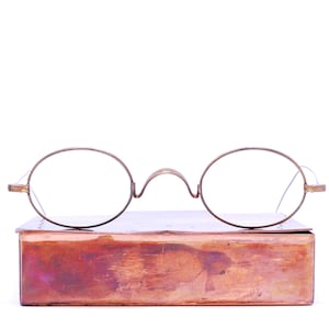 Vintage 1880&#39;s - 1900&#39;s Antique Glasses / Retro Sammlerstück Selten #2792