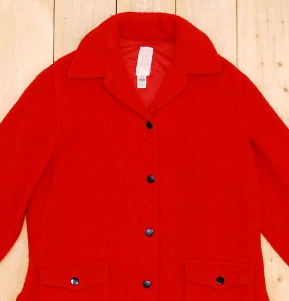 Vintage 1970 s 80 s Red HUDSON S BAY Jacket Retro Collectable