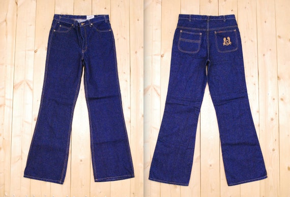 Vintage 1960's/70's Deadstock LANDLUBBER Denim Fl… - image 1