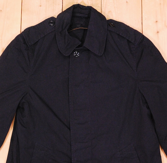 ジャケット・アウター US Navy All Weather Coat 1980s Vintage Vintage US NAVY weather resistance cotton trench coat : 38