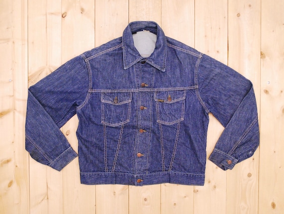 Vintage 1960's/70's ROEBUCKS Denim Jean Jacket / … - image 1