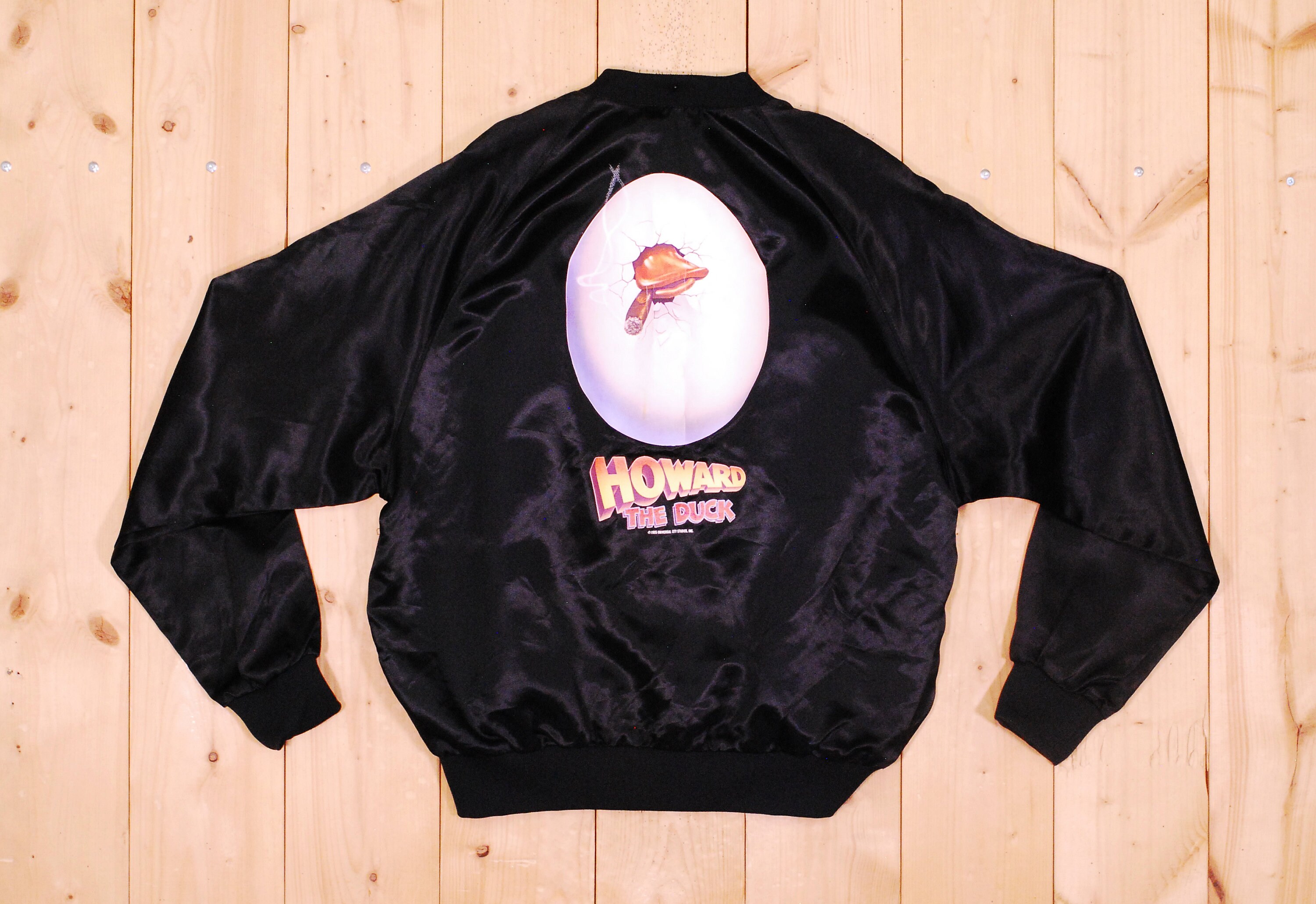 レア 映画 1986 HOWARD THE DUCK スウェット トレーナー 白 Vintage Howard The Duck 